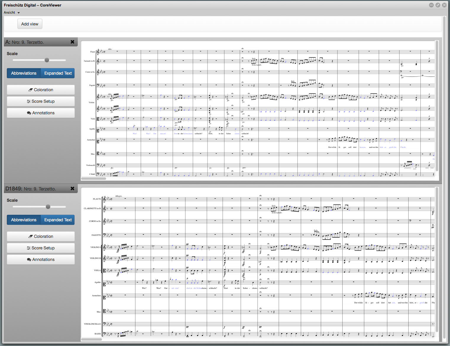 Dynamic Score Rendering